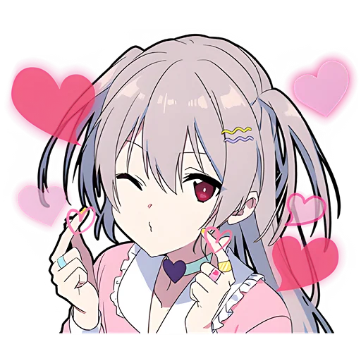 🥰 Стикер «Ями тян» для Telegram