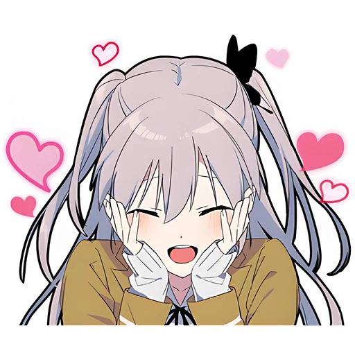 🥰 Стикер «Ями тян» для Telegram