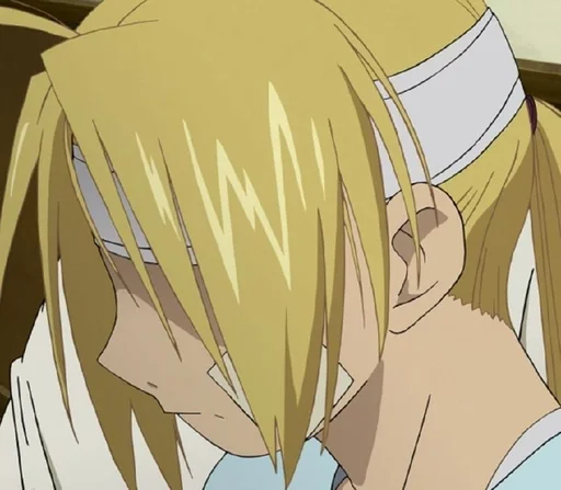 😞 Стикер «Edward Elric» для Telegram