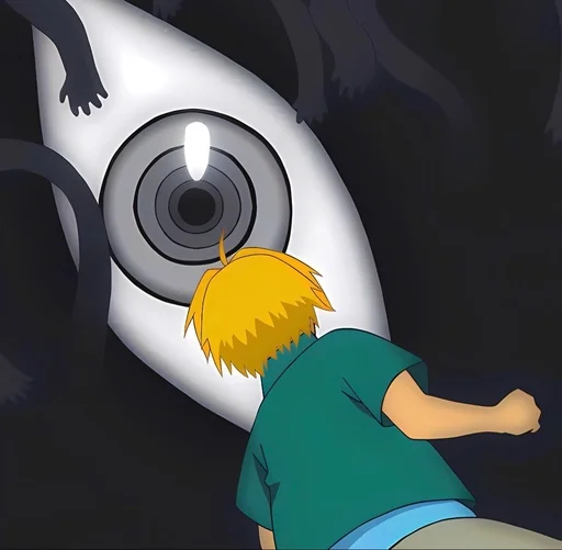 👁 Стикер «Edward Elric» для Telegram