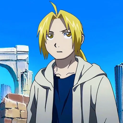 😒 Стикер «Edward Elric» для Telegram