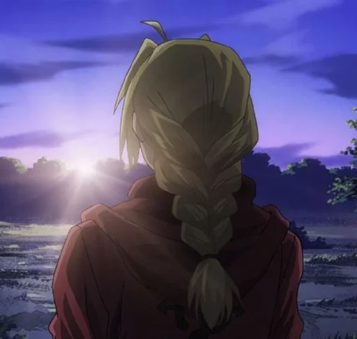 ☀️ Стикер «Edward Elric» для Telegram