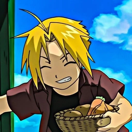 🧺 Стикер «Edward Elric» для Telegram