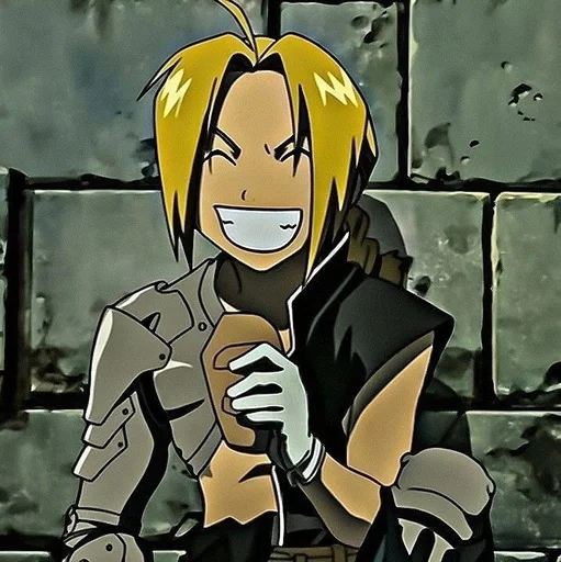😁 Стикер «Edward Elric» для Telegram