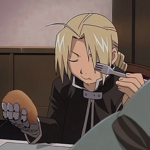 🍴 Стикер «Edward Elric» для Telegram