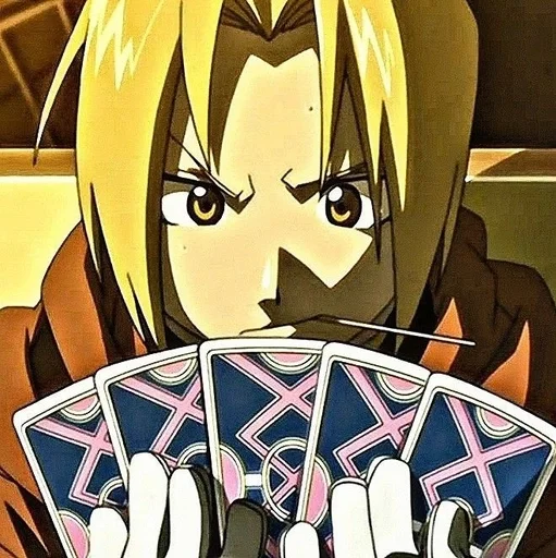 🃏 Стикер «Edward Elric» для Telegram