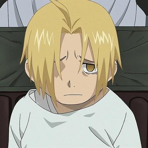 ☹️ Стикер «Edward Elric» для Telegram