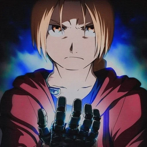 😠 Стикер «Edward Elric» для Telegram