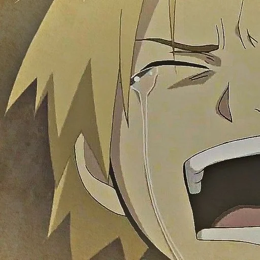 😭 Стикер «Edward Elric» для Telegram