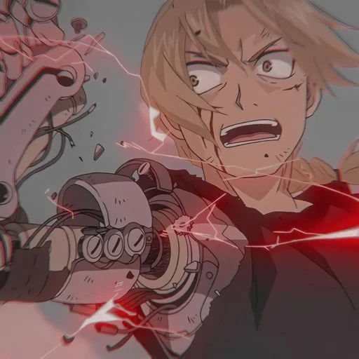 😱 Стикер «Edward Elric» для Telegram