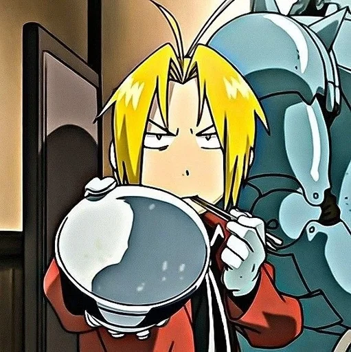 🍚 Стикер «Edward Elric» для Telegram