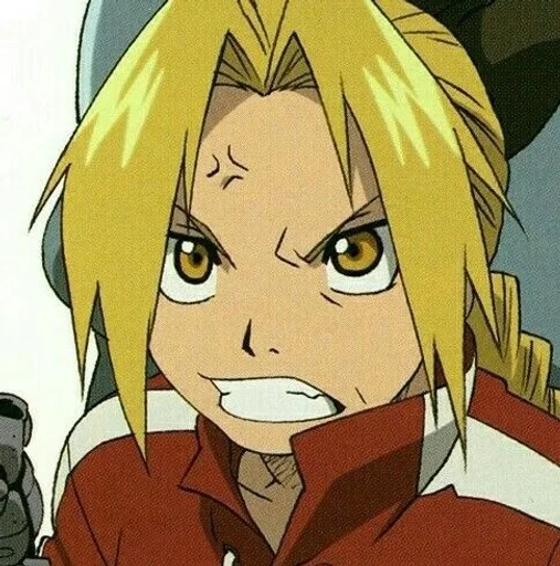 😡 Стикер «Edward Elric» для Telegram