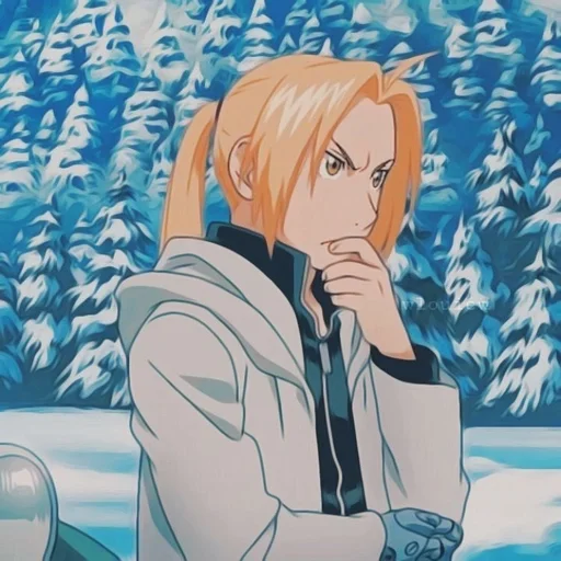 🤔 Стикер «Edward Elric» для Telegram