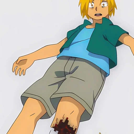 🦵 Стикер «Edward Elric» для Telegram