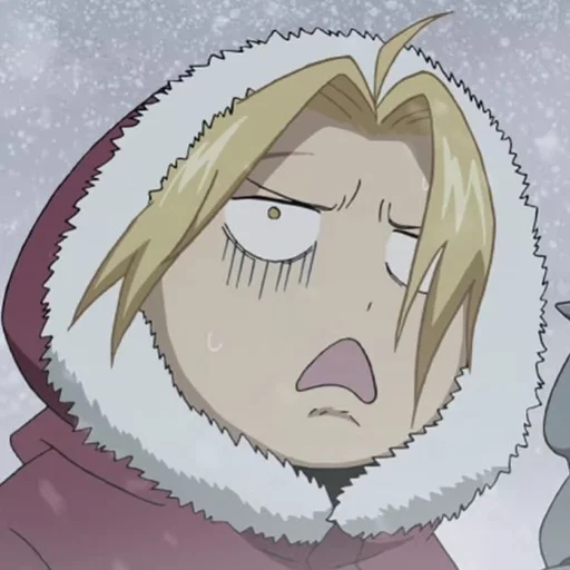 😨 Стикер «Edward Elric» для Telegram