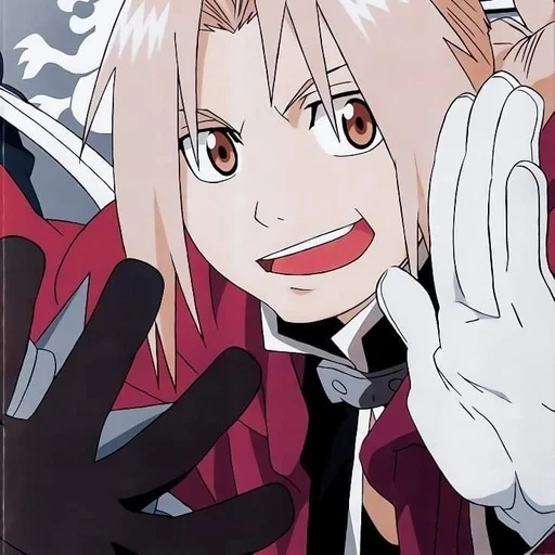 🤚 Стикер «Edward Elric» для Telegram