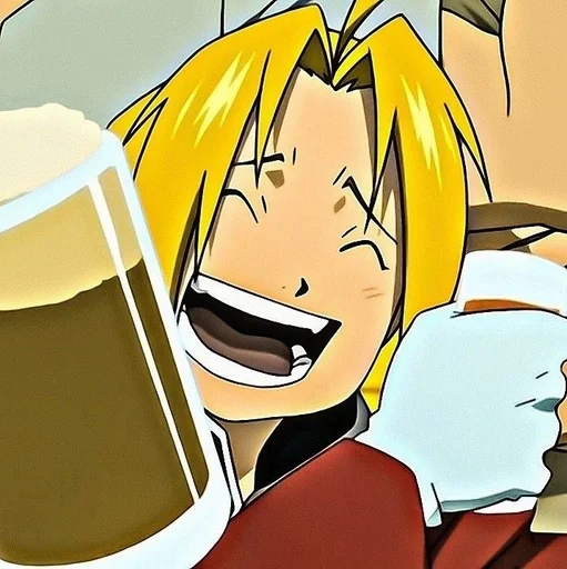 😏 Стикер «Edward Elric» для Telegram