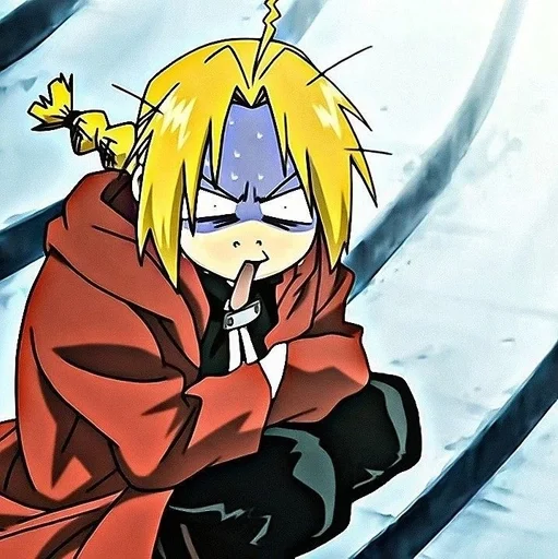 😰 Стикер «Edward Elric» для Telegram