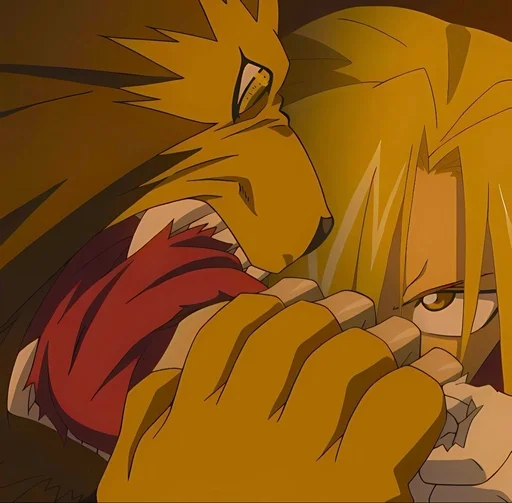🦁 Стикер «Edward Elric» для Telegram