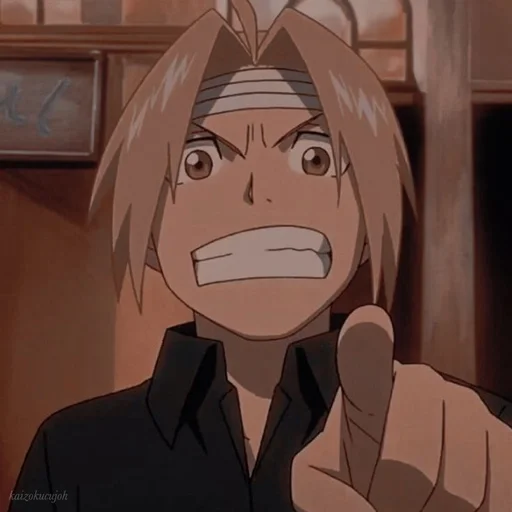 🫵 Стикер «Edward Elric» для Telegram
