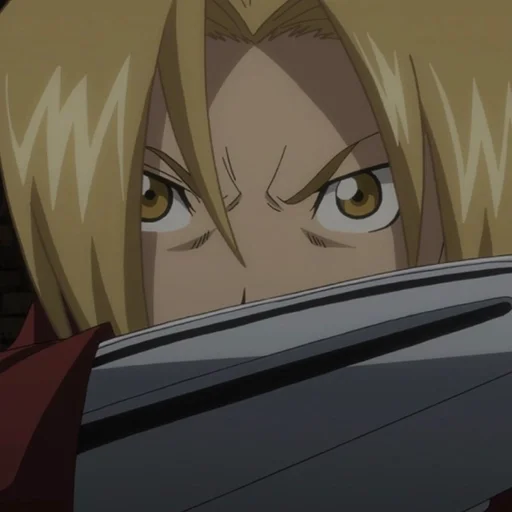 😶 Стикер «Edward Elric» для Telegram