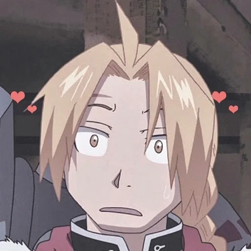 😧 Стикер «Edward Elric» для Telegram