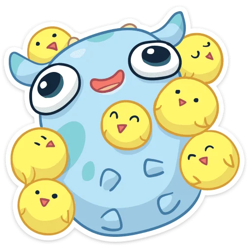 Стикер 7 Имп