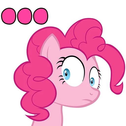 😶 Стикер «Im Pinkie Pie» для Telegram