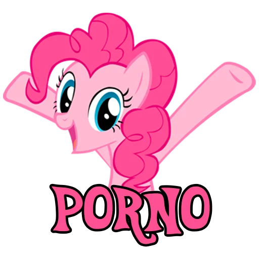 🔞 Стикер «Im Pinkie Pie» для Telegram