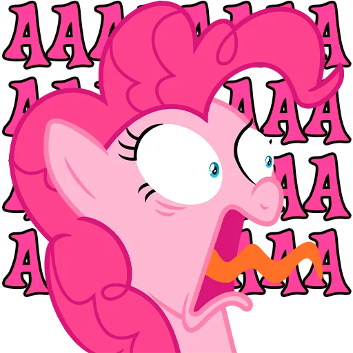 😱 Стикер «Im Pinkie Pie» для Telegram