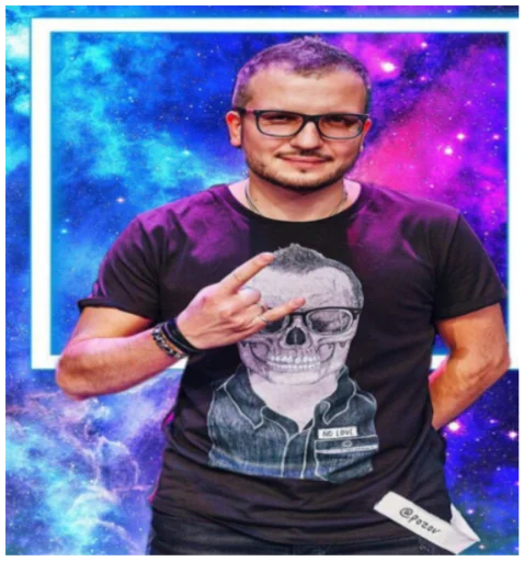 🌌 Стикер «импровизация2» для Telegram