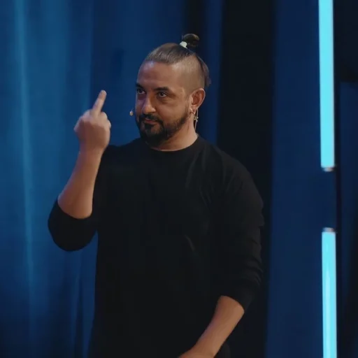 🖕 Стикер «толпа дебилов (Импровизаторы)» для Telegram