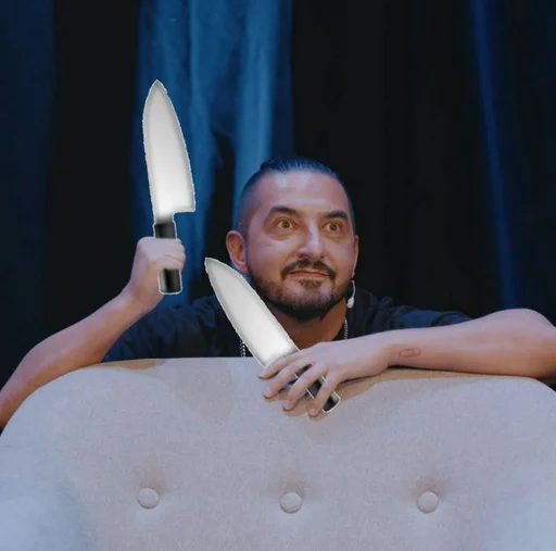 🔪 Стикер «толпа дебилов (Импровизаторы)» для Telegram