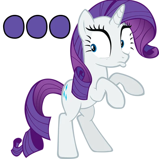 😳 Стикер «Im Rarity» для Telegram
