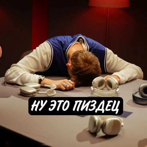 😶 Стикер «Ochennormalno» для Telegram