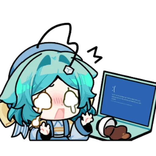 🧙 Стикер «缪安可» для Telegram