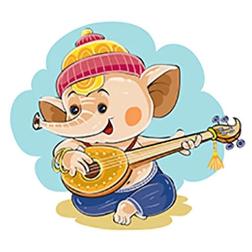 🎸 Стикер «IndiaForever» для Telegram