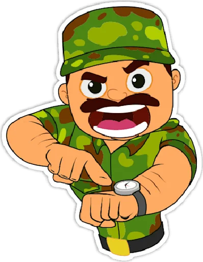 🇮🇳 Стикер «Indian Army •» для Telegram