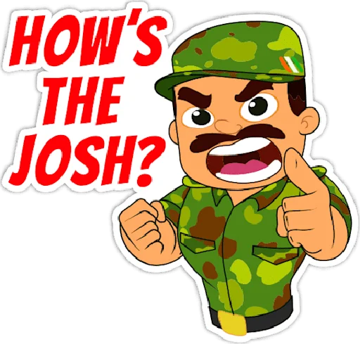 🇮🇳 Стикер «Indian Army •» для Telegram