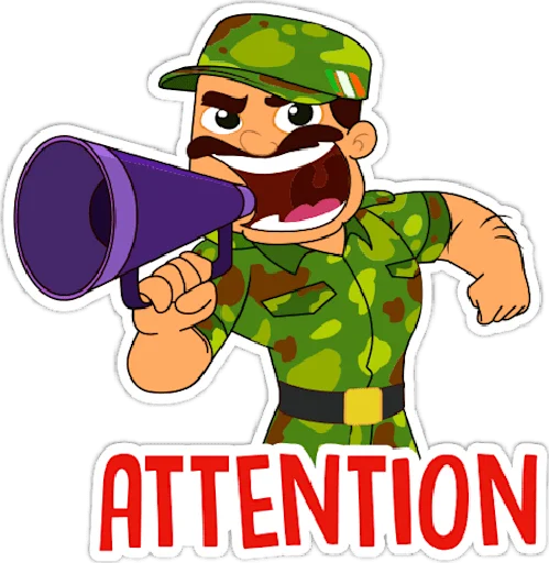 🇮🇳 Стикер «Indian Army •» для Telegram