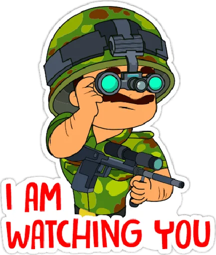 🇮🇳 Стикер «Indian Army •» для Telegram