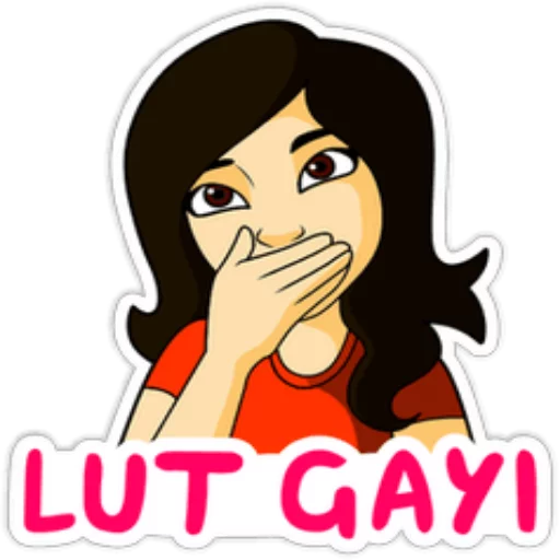 😀 Стикер «indian girls» для Telegram