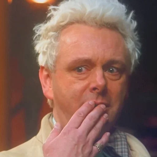 😨 Стикер «Good omens» для Telegram