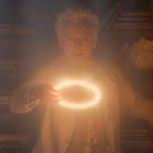 😇 Стикер «Good omens» для Telegram