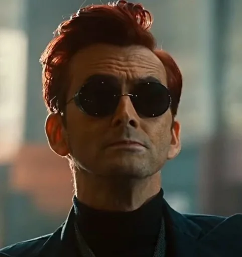 😐 Стикер «Good omens» для Telegram