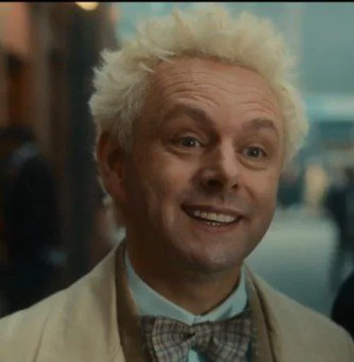 😁 Стикер «Good omens» для Telegram