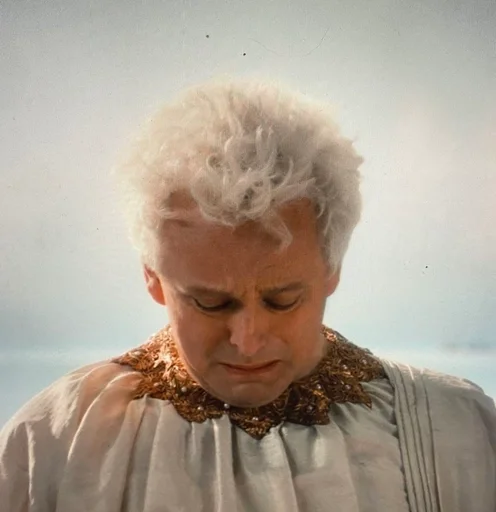 😔 Стикер «Good omens» для Telegram