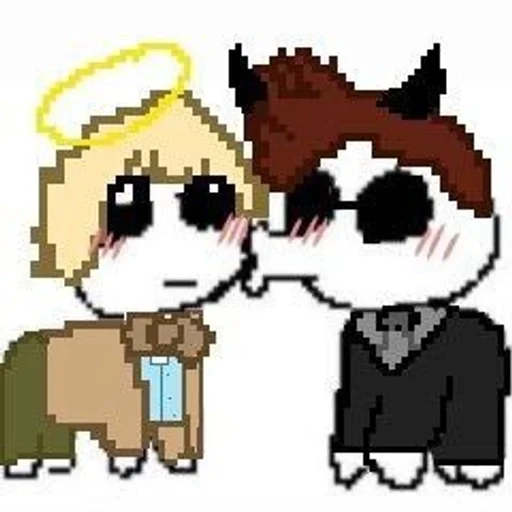 💋 Стикер «Good omens» для Telegram