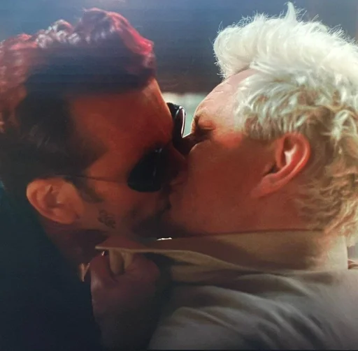 💋 Стикер «Good omens» для Telegram