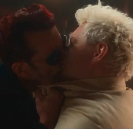 💋 Стикер «Good omens» для Telegram